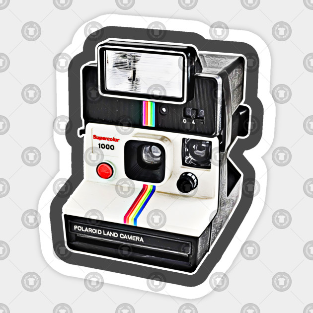 Classic Polaroid Vintage Camera Aesthetic Artwork Polaroid Camera